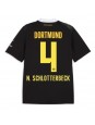 Moški Nogometna dresi replika Borussia Dortmund Nico Schlotterbeck #4 Gostujoči 2026-27 Kratek rokav Moški Nogometna dresi replika Borussia Dortmund Nico Schlotterbeck #4 Gostujoči 2026-27 Kratek rokav